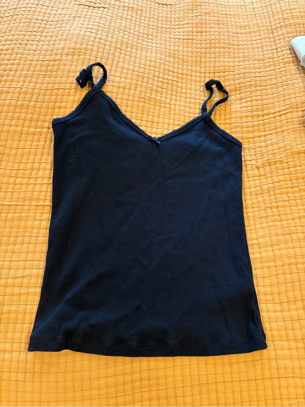 TNA Black V-Neck Spaghetti Strap Camisole